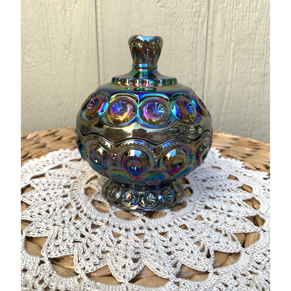 Weishar Moon and Stars Titanium Carnival Small Candy Dish
